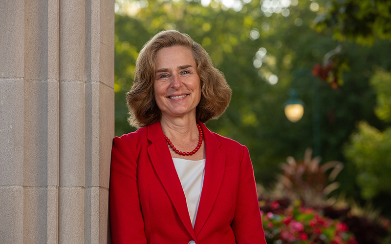 Indiana University President Pamela Whitten